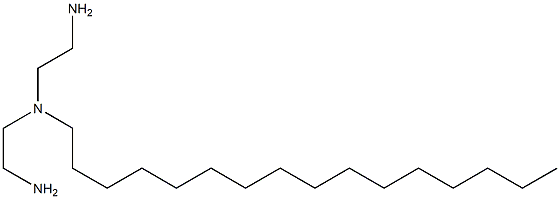 N,N-Bis(2-aminoethyl)hexadecan-1-amine Structure