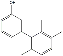 3-(2,3,6-Trimethylphenyl)phenol 구조식 이미지