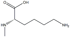 N2-Methyl-L-lysine Structure