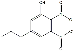 5-Isobutyl-2,3-dinitrophenol Structure