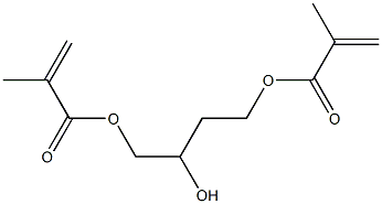 1,2,4-Butanetriol 1,4-bismethacrylate Structure