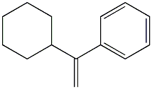 1-Phenyl-1-cyclohexylethene Structure