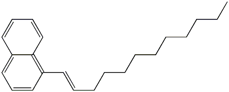 1-(1-Dodecenyl)naphthalene Structure