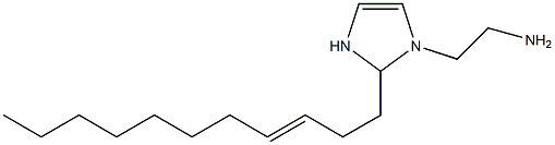 1-(2-Aminoethyl)-2-(3-undecenyl)-4-imidazoline Structure