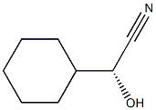 (R)-Hydroxycyclohexylacetonitrile Structure