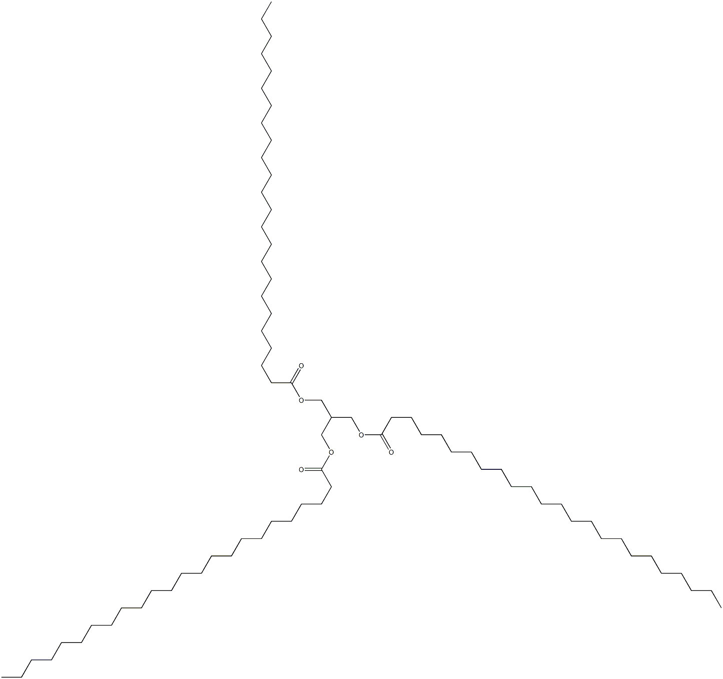 2-[(1-Oxotetracosyloxy)methyl]-1,3-propanediol ditetracosanoate Structure