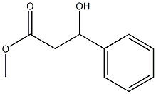 3-Phenyl-3-hydroxypropionic acid methyl ester 구조식 이미지