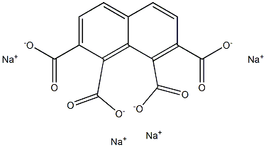 1,2,7,8-Naphthalenetetracarboxylic acid tetrasodium salt 구조식 이미지