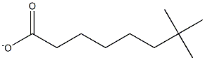 7,7-Dimethyloctanoate Structure