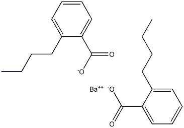 Bis(2-butylbenzoic acid)barium salt 구조식 이미지