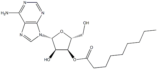 3'-O-Nonanoyladenosine 구조식 이미지