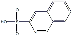 3-Isoquinolinesulfonic acid 구조식 이미지