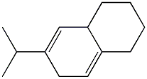 1,2,3,4,6,8a-Hexahydro-7-isopropylnaphthalene Structure