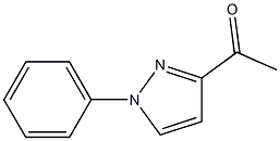 3-Acetyl-1-phenyl-1H-pyrazole 구조식 이미지