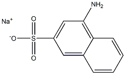 4-Amino-2-naphthalenesulfonic acid sodium salt 구조식 이미지