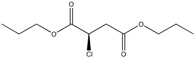 [R,(+)]-Chlorosuccinic acid dipropyl ester Structure