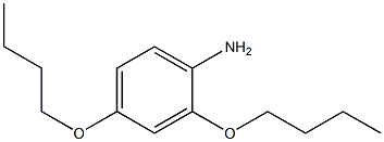 2,4-Dibutoxyaniline 구조식 이미지