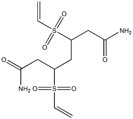 3,5-Bis(vinylsulfonyl)pimelamide 구조식 이미지