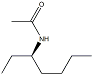 (+)-N-[(R)-1-Ethylpentyl]acetamide 구조식 이미지