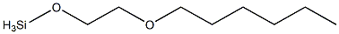 [2-(Hexyloxy)ethoxy]silane Structure