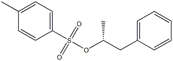 p-Toluenesulfonic acid (R)-1-benzylethyl ester 구조식 이미지