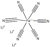 Lithium ferricyanide 구조식 이미지