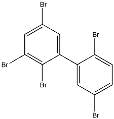 2,2',3,5,5'-Pentabromo-1,1'-biphenyl 구조식 이미지