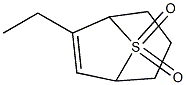 6-Ethyl-8-thiabicyclo[3.2.1]oct-6-ene 8,8-dioxide 구조식 이미지