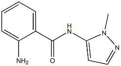 N-(2-Aminobenzoyl)-1-methyl-1H-pyrazol-5-amine Structure