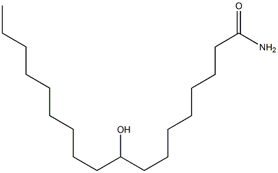 9-Hydroxyoctadecanamide 구조식 이미지