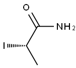 [S,(-)]-2-Iodopropionamide 구조식 이미지