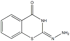 2,3-Dihydro-2-hydrazono-4H-1,3-benzothiazin-4-one Structure