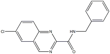 N-Benzyl-6-chloroquinazoline-2-carboxamide 구조식 이미지