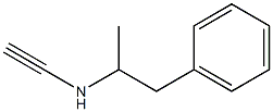 1-Methyl-2-phenyl-N-ethynylethanamine 구조식 이미지