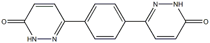 6,6'-(1,4-Phenylene)bis[pyridazin-3(2H)-one] 구조식 이미지