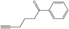 Phenyl 4-pentynyl ketone Structure