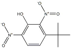 3-tert-Butyl-2,6-dinitrophenol 구조식 이미지