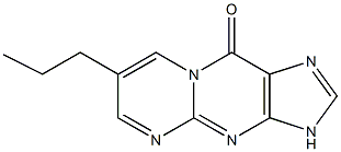 7-Propylpyrimido[1,2-a]purin-10(3H)-one 구조식 이미지