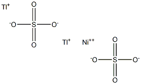 Thallium(I) nickel(II) sulfate Structure