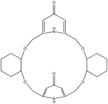 2,6-[(1,4-Dihydro-4-oxopyridine)-2,6-diyl]bis[methyleneoxy(cyclohexane-6,1-diyl)oxymethylene]pyridin-4(1H)-one Structure