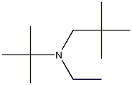 N-tert-Butyl-N-ethyl-2,2-dimethylpropan-1-amine 구조식 이미지