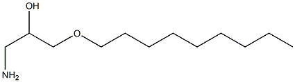 1-Amino-3-nonyloxy-2-propanol 구조식 이미지