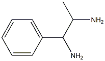 1-Phenyl-1,2-propanediamine 구조식 이미지