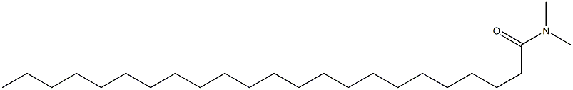 N,N-Dimethyltricosanamide Structure