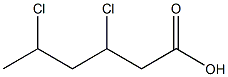 3,5-Dichlorohexanoic acid Structure