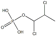 Phosphoric acid dihydrogen (1,2-dichloropropyl) ester 구조식 이미지