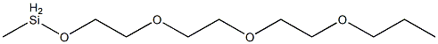 Methyl[2-[2-(2-propoxyethoxy)ethoxy]ethoxy]silane Structure