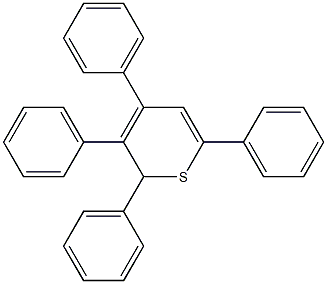 2,3,4,6-Tetraphenyl-2H-thiopyran Structure