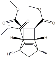 (1S,2R,3R,4S,5R,6R)-Tricyclo[4.2.1.02,5]non-7-ene-3,4,8-tricarboxylic acid trimethyl ester Structure