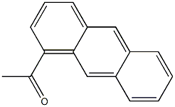 1-Acetylanthracene Structure